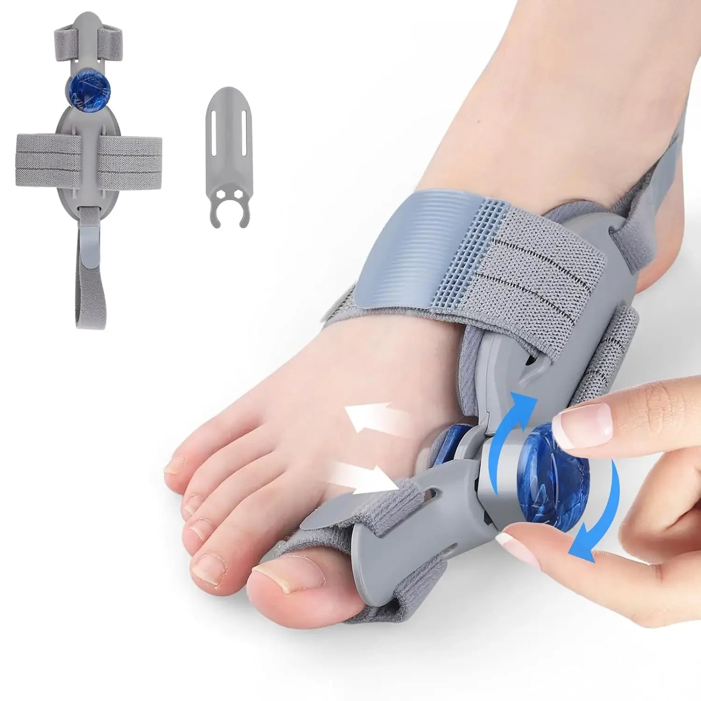 Unisex Bunion Splint Toe Straightener For Big Toe Pain Relief