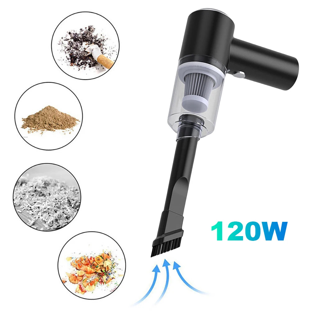 Alloet Cordless Handheld Vacuum Cleaner 6000Pa 120W