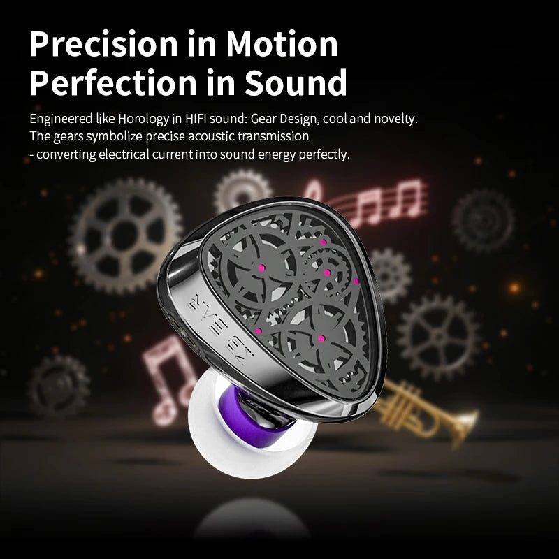 KBEAR Tourbillon Pro TB PRO HiFi Wired Type C Earbuds