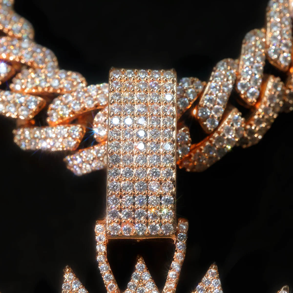 Lyee Cyee Bag Chasers CZ Pendant Hip Hop Statement Jewelry