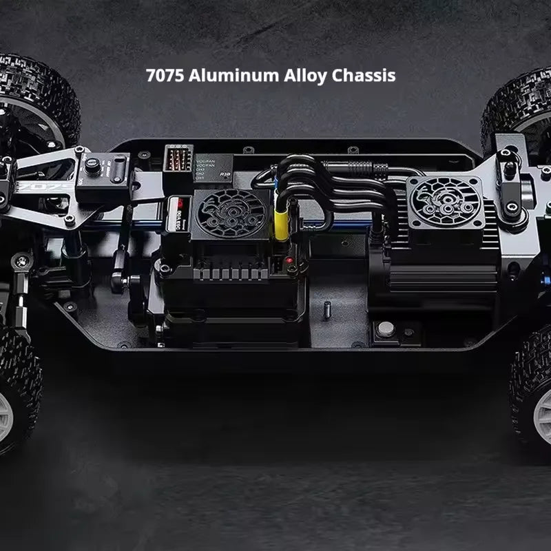 BEYONDSKY Hyper Go 1 To 10 Scale Brushless RC Car With 70 KMH Speed Off Road Drift For RC Hobbyists 2 4G Remote