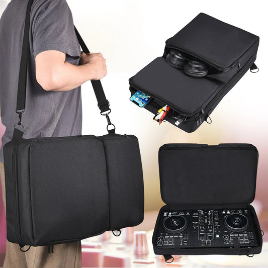 Shunmaii Portable DJ Controller Padded Storage Bag Dustproof Case