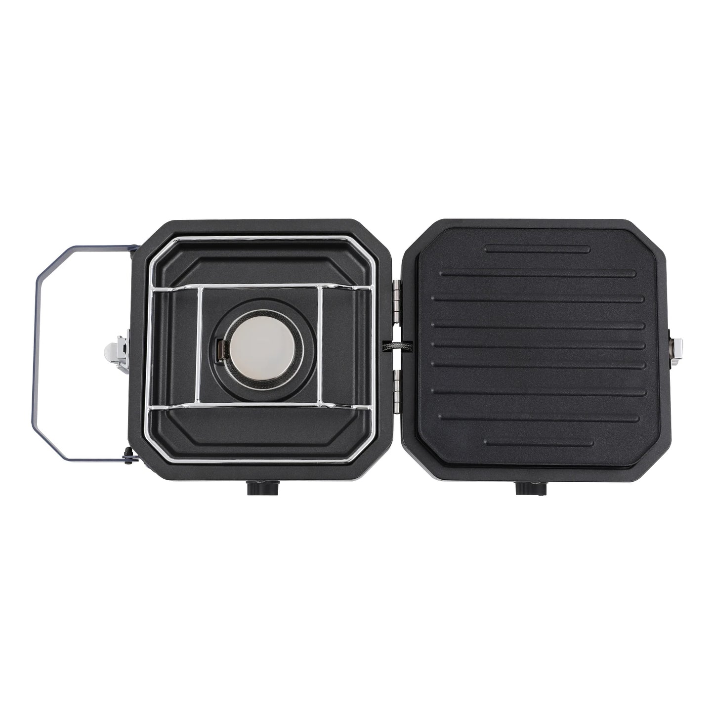 Two Burner Portable Camping Gas Stove Stainless Steel Folding