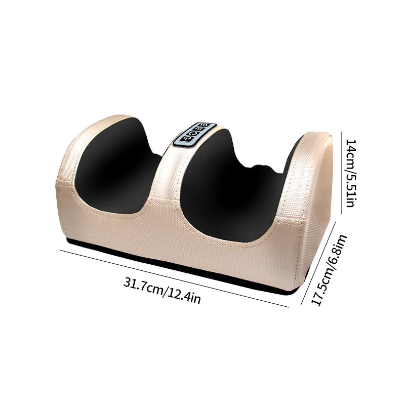 Heated Foot Massager With Vibrations For Home Use And Relaxation