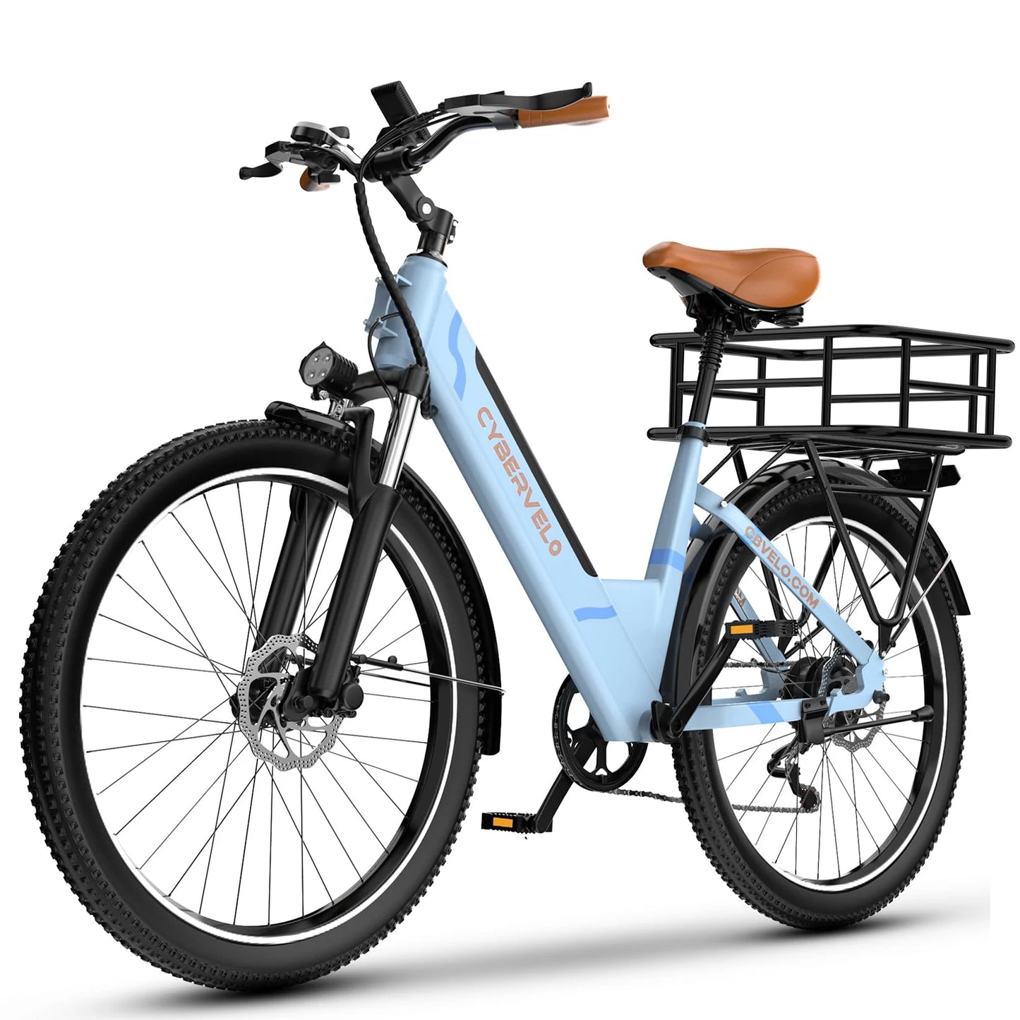 CYBERVELO Urban Commute Ebike Electric EK2 48V 1000W Motor