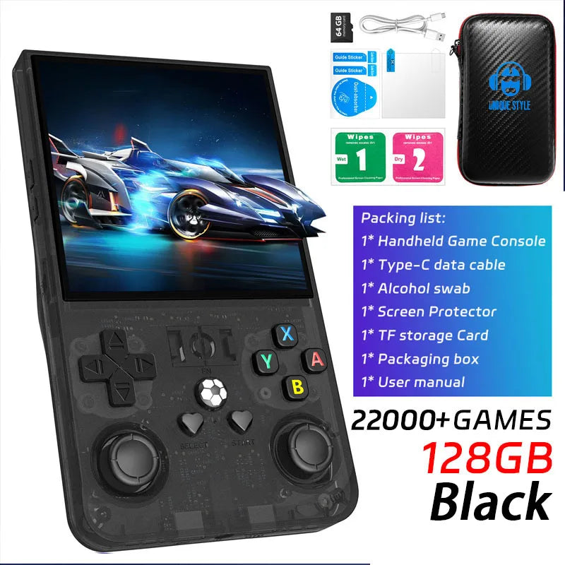 AISLPC R36MAX Retro Handheld Game Console Portable Pocket Player