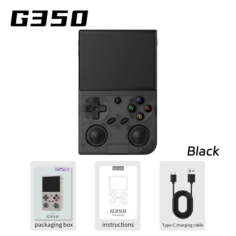 Coopreme G35 Retro Handheld Game Console RK3326 3200mAh Battery