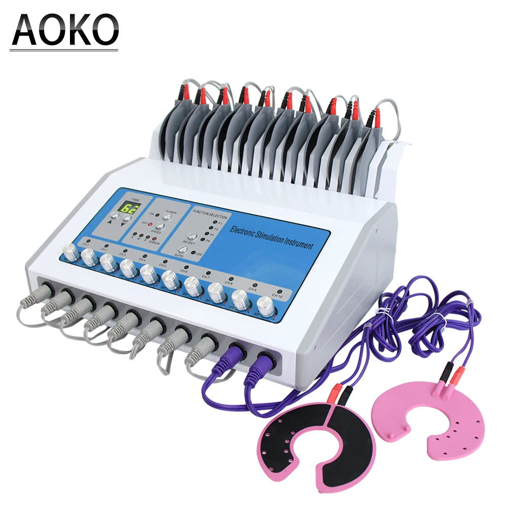 AOKO EMS Electric Muscle Stimulator Massager For Body Conditioning