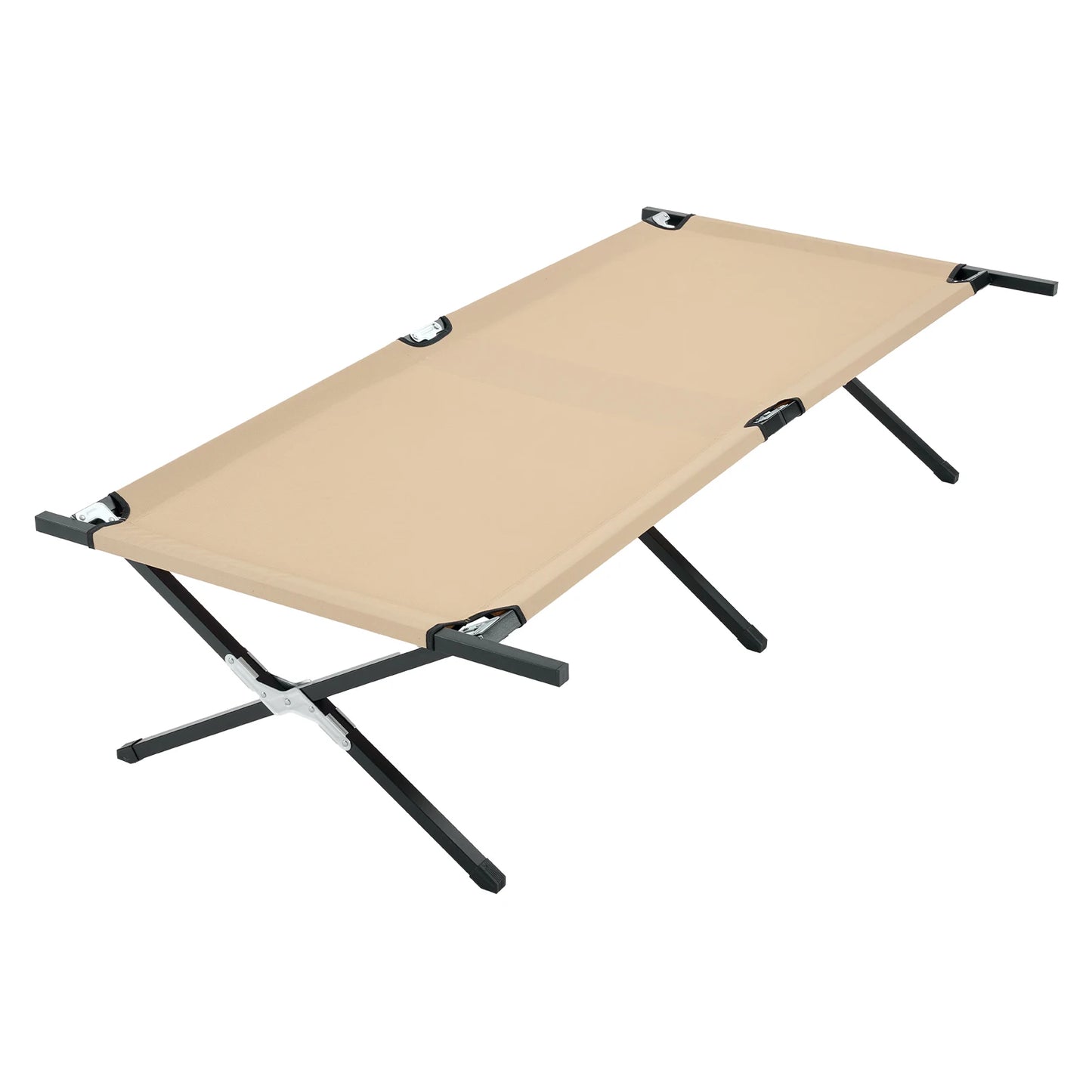 JHK Portable Folding Camping Cot With 300 LBS Capacity