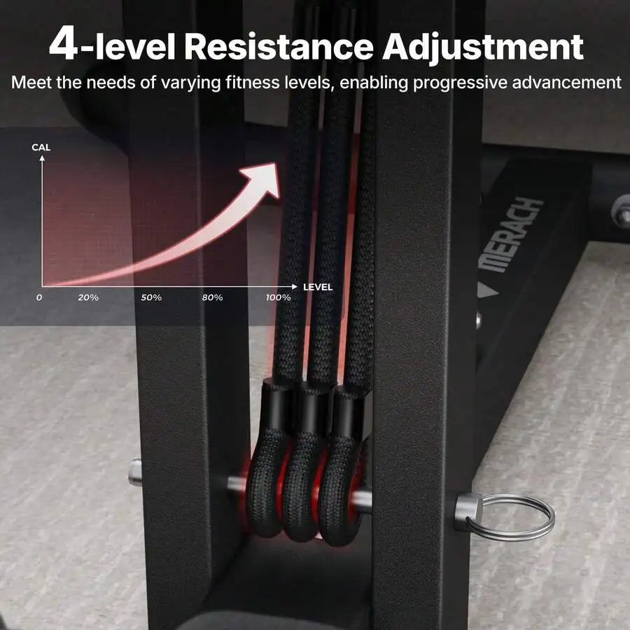Adjustable Deep Squat Machine for Glutes Core and Leg Workouts