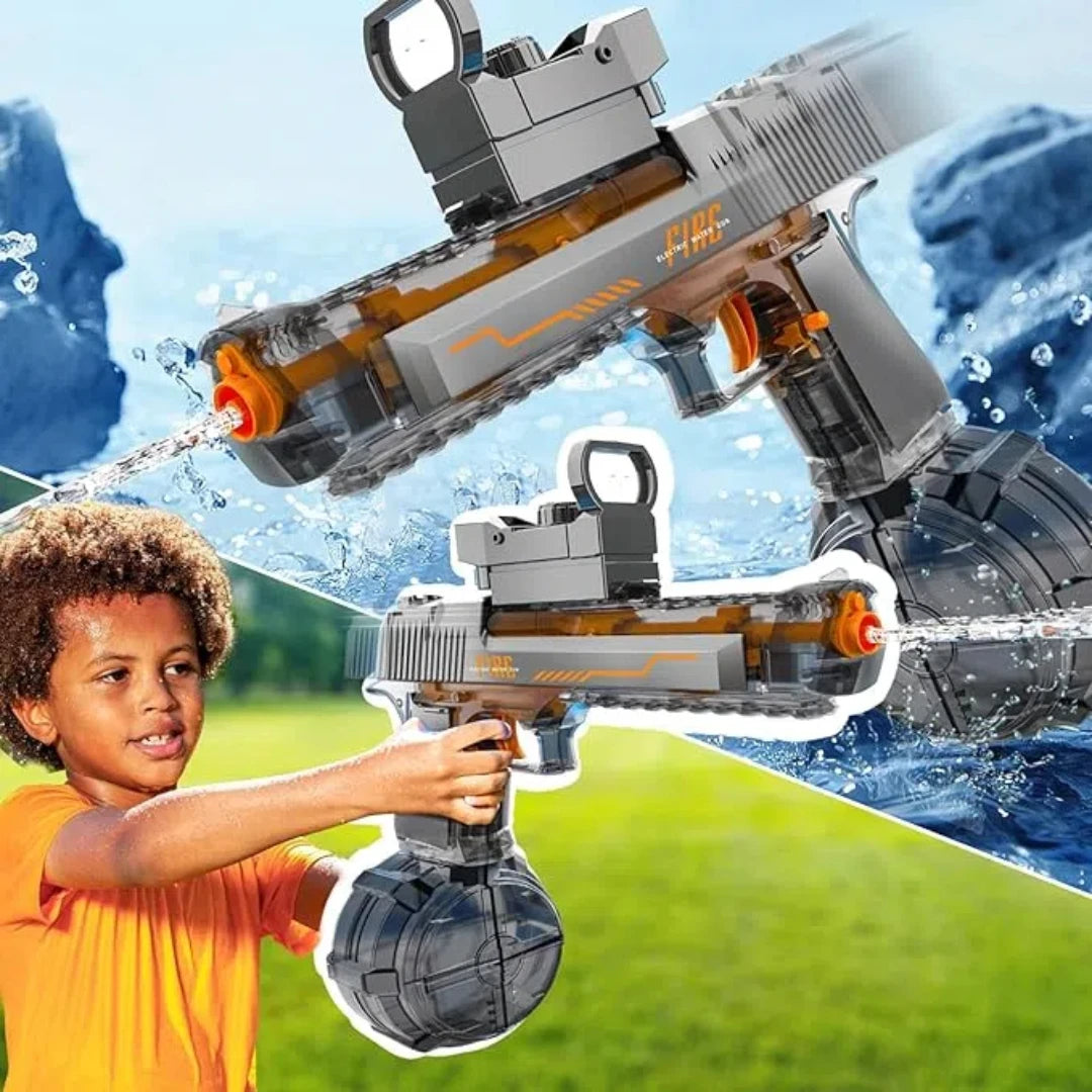 Electric Water Gun High Capacity Water Blaster for Kids and Adults by High Concerned Chemical