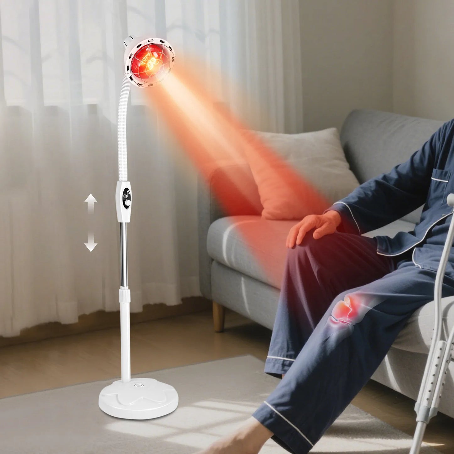Infrared Heat Lamp 275W Therapy For Pain Relief At Home