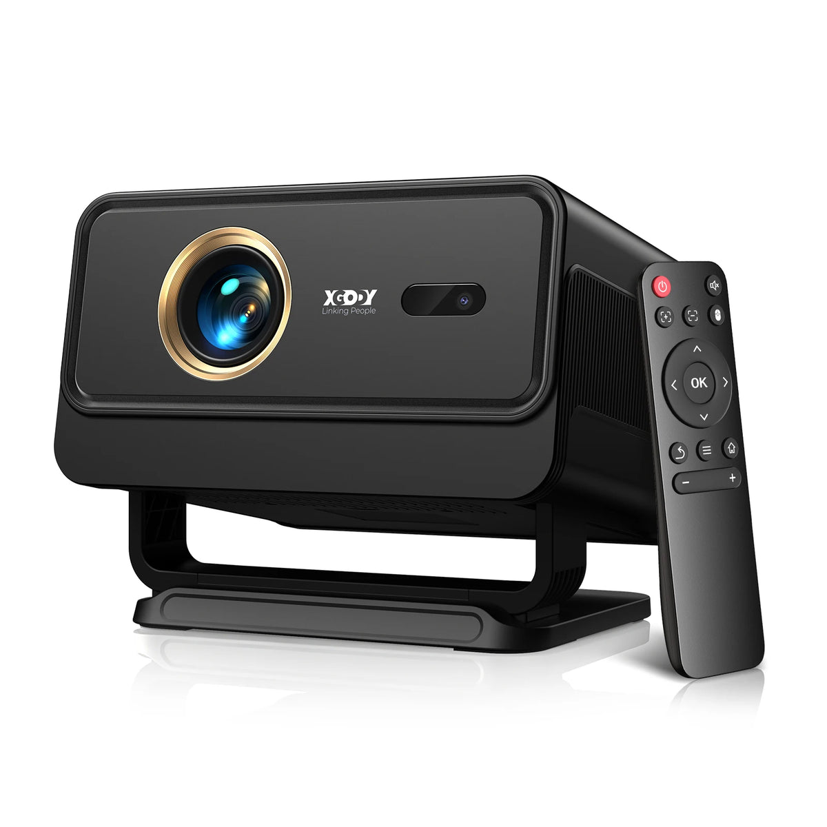 XGODY Portable Smart Projector With Native 1080P And Auto Keystone