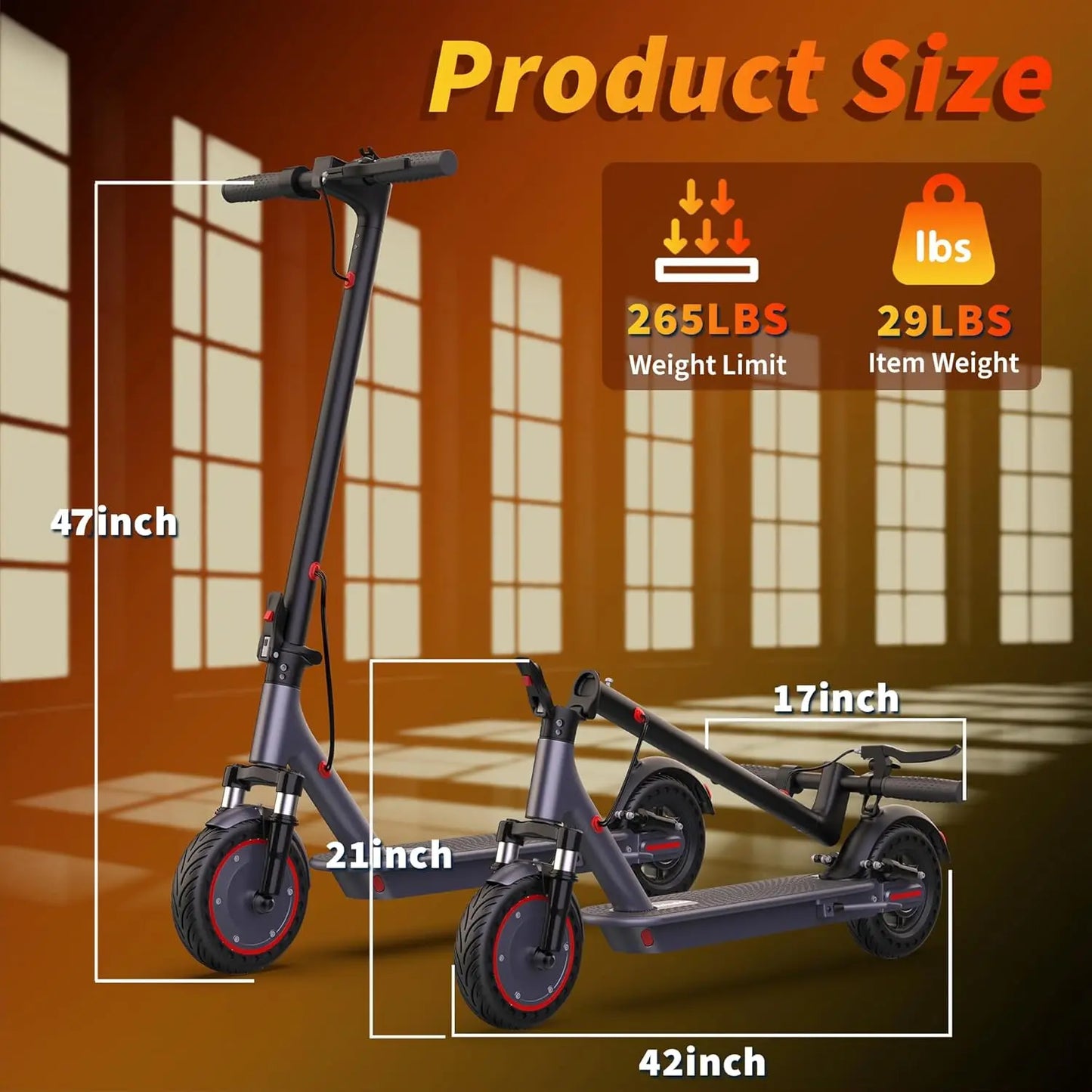 Aovopro 2026 Electric Scooter Adults App Foldable