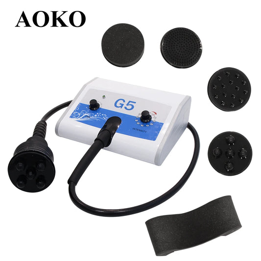 AOKO Vibrating Slimming Machine 5 In 1 High Frequency Body Shaping Cellulite Reduction For Spa And Home