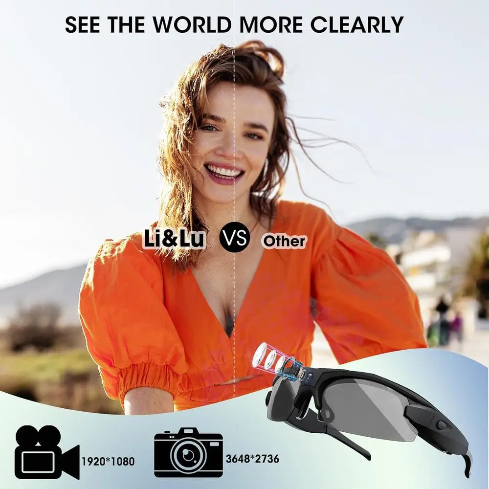 Action Camera With 64GB Card For Extreme Sports iOS Android