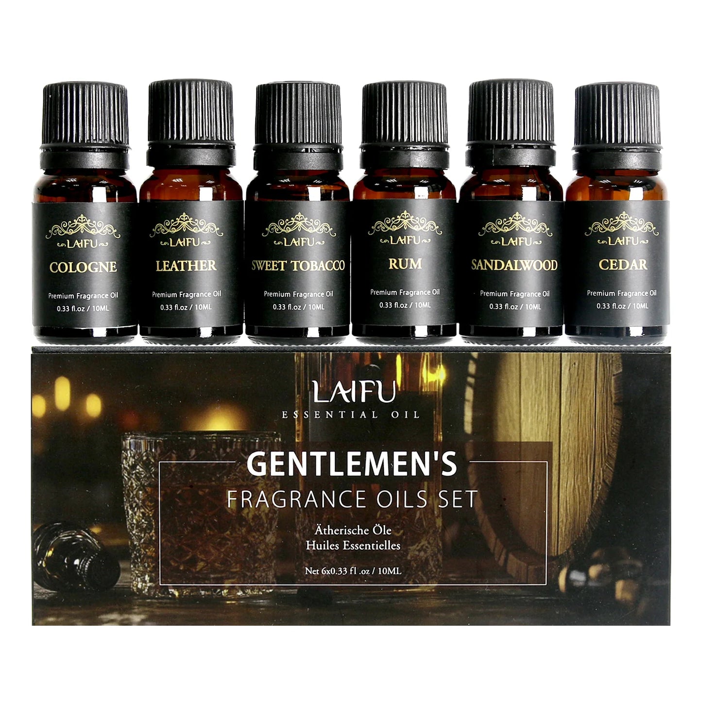 Miflame Water Soluble Essential Oils Kit for Diffusers Humidifiers Aromatherapy