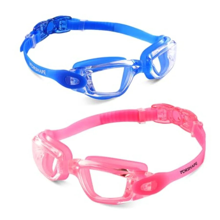 Anti Fog Swimming Goggles 2 Pack No Leaking UV Protection For Men Women Youth Everyday Wear