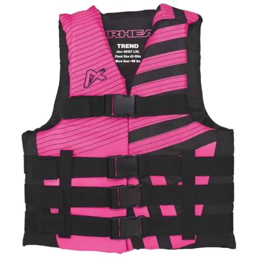 Trend USCG Approved Life Jacket for Adults and Kids Water Sports Vest for Boating and Tubing