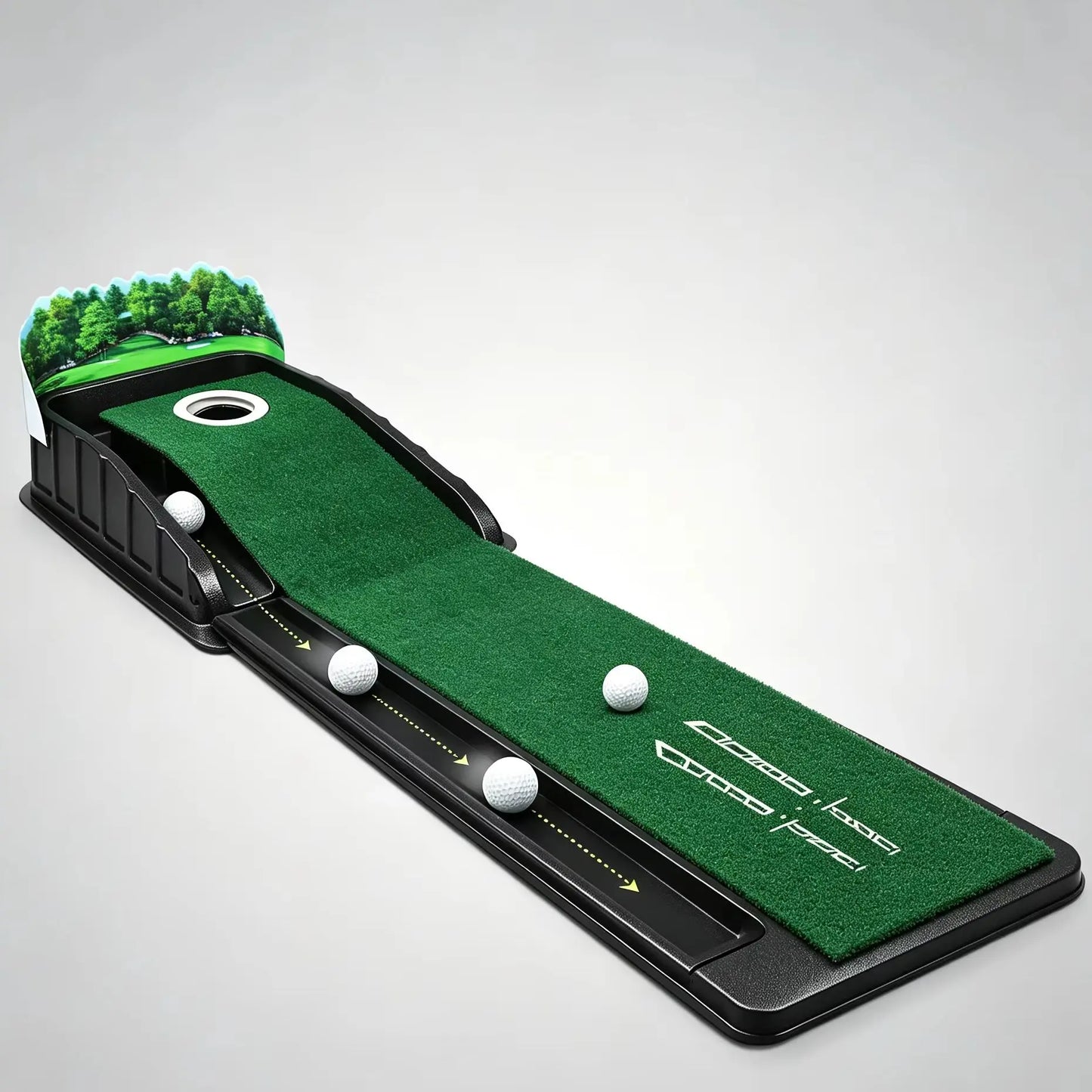Automatic Golf Practice Ball Pad Auto Ball Return Recycling Trainer