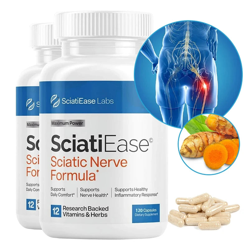 Bunkell Sciatic Nerve Health Support Supplement With PEA B Complex