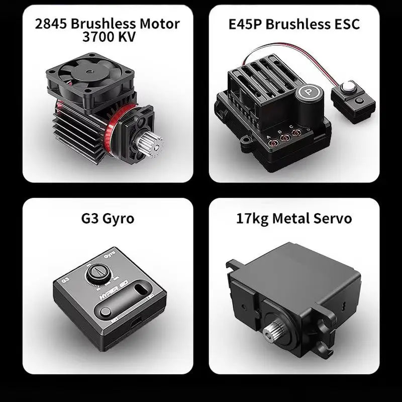 Jyscend Hyper Go RC Drift Car With Gyroscope High Speed Remote Control Toy For Kids Volkswagen Gift