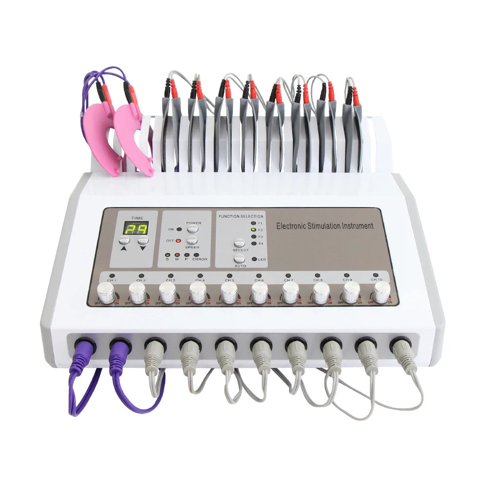 AOKO EMS Electric Muscle Stimulator Russian Waves Microcurrent Massager