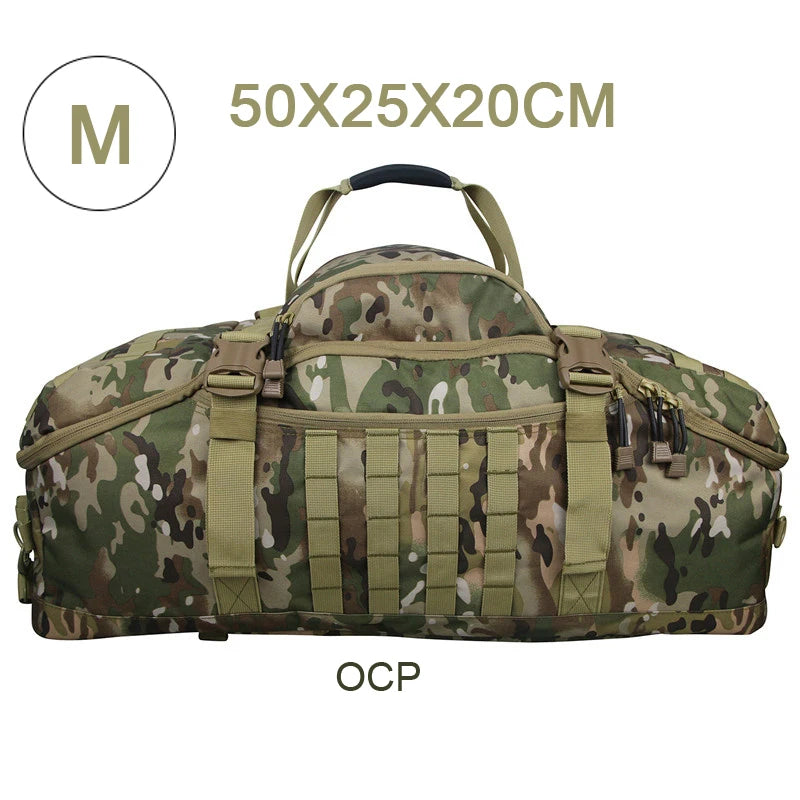 LQARMY Outdoor Tactical Backpack Molle Bag for Hiking Camping Travel
