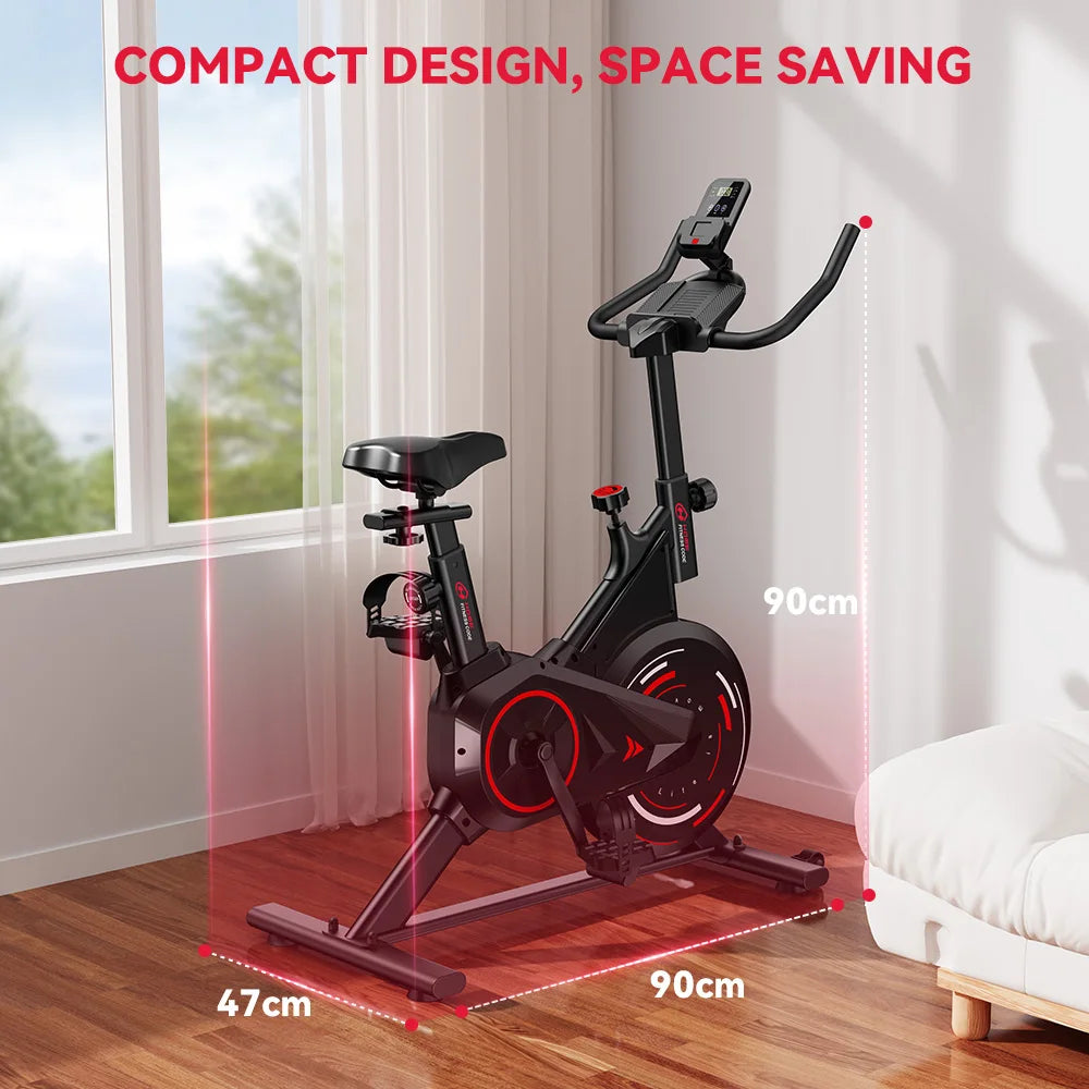 Botifly Low Noise Resistance Exercise Bike With LCD Monitor