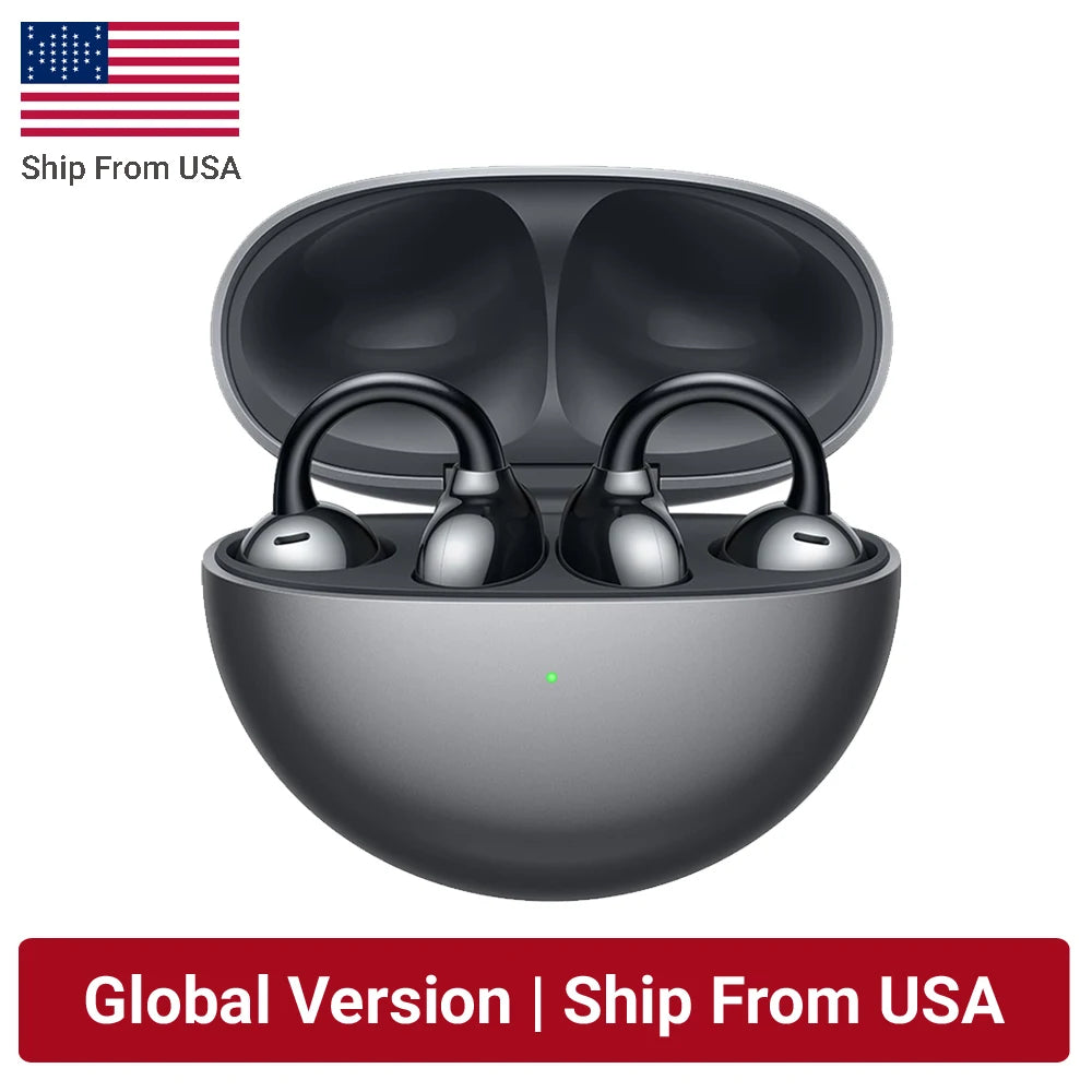 Huawei FreeClip Open Ear Wireless Headphones With 8 Hour Battery
