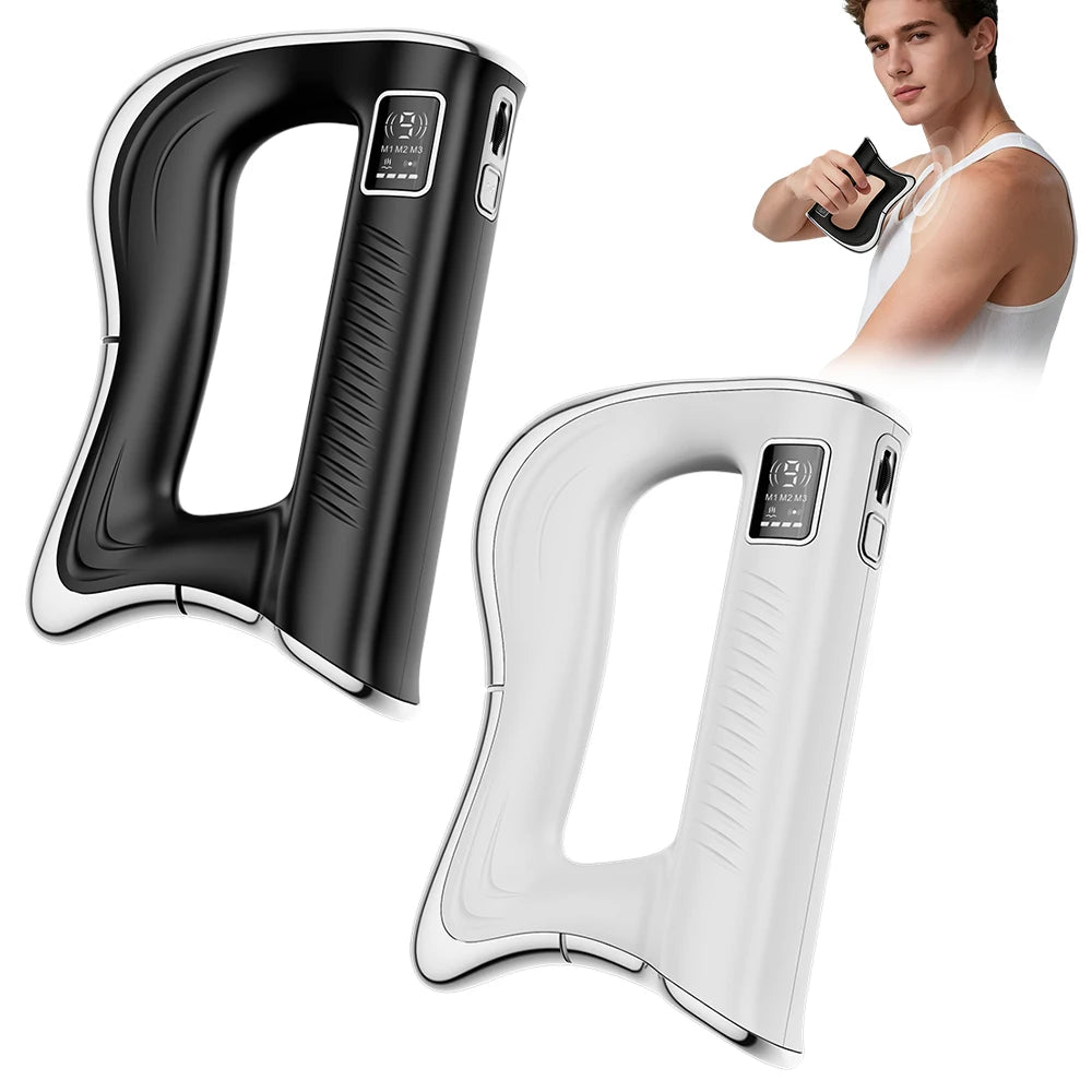 Foreverlily Electric Fascia Knife Massager High Frequency Vibration Scraper