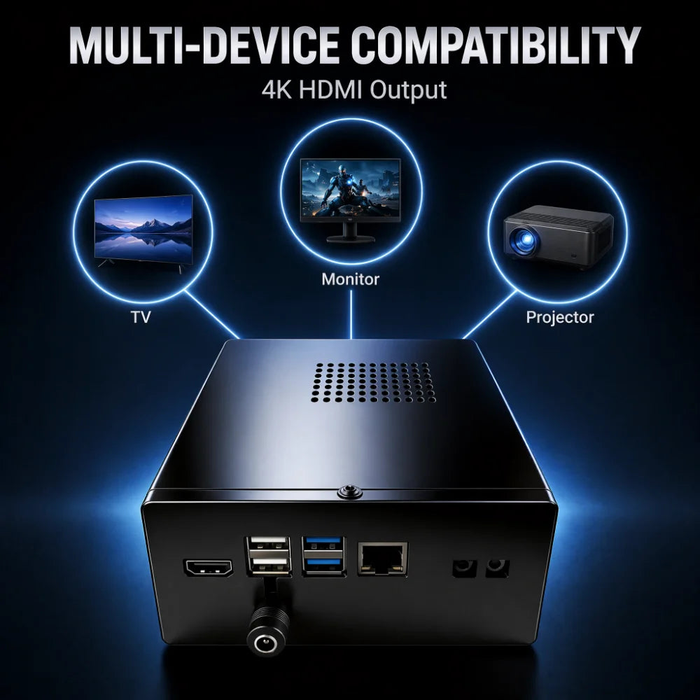 Retro Gaming Console With Preinstalled Emulators And Wireless Controller