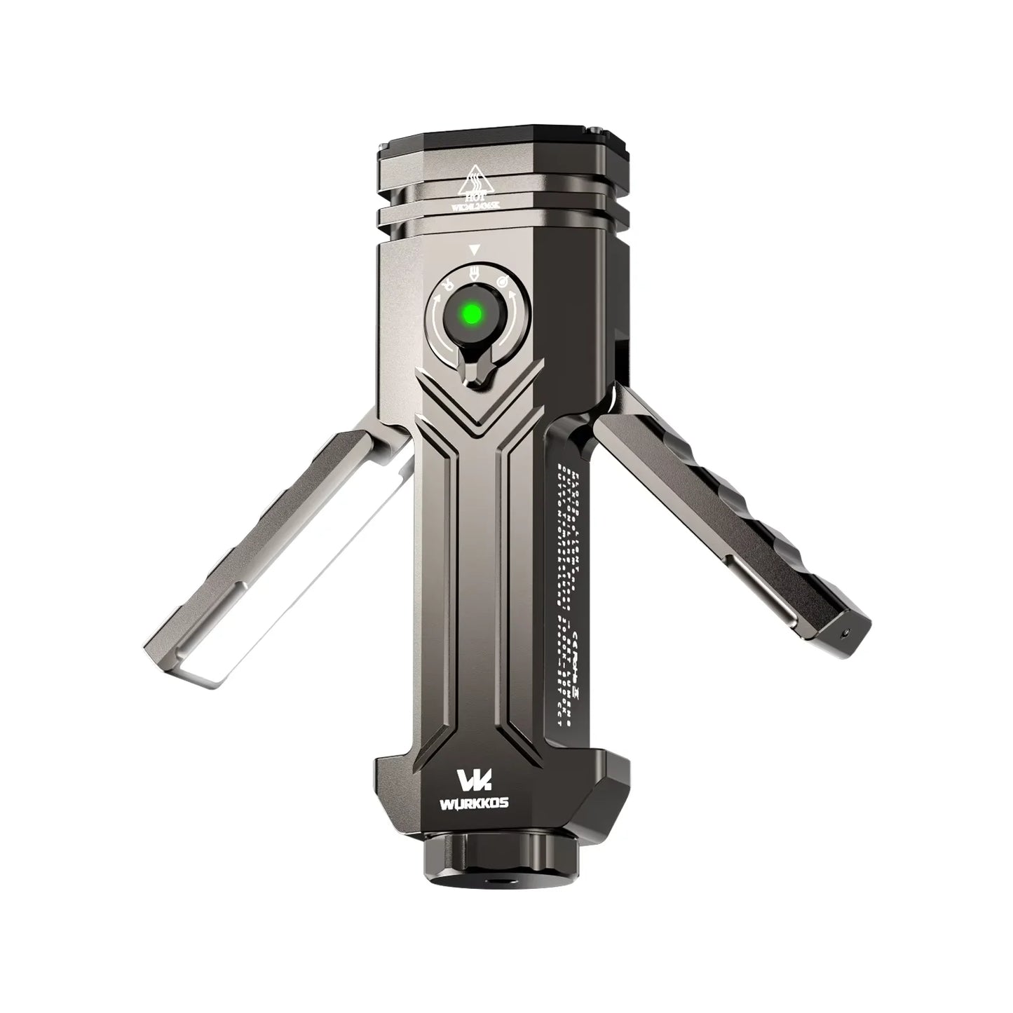 Wurkkos HD02 LED Flashlight Portable Outdoor Camping Hunting High Lumens