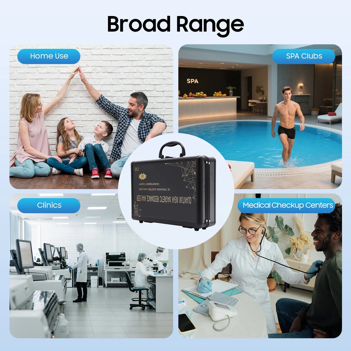 Bymaocar Quantum Analyzer Quantum Resonance Scanner Health Analysis