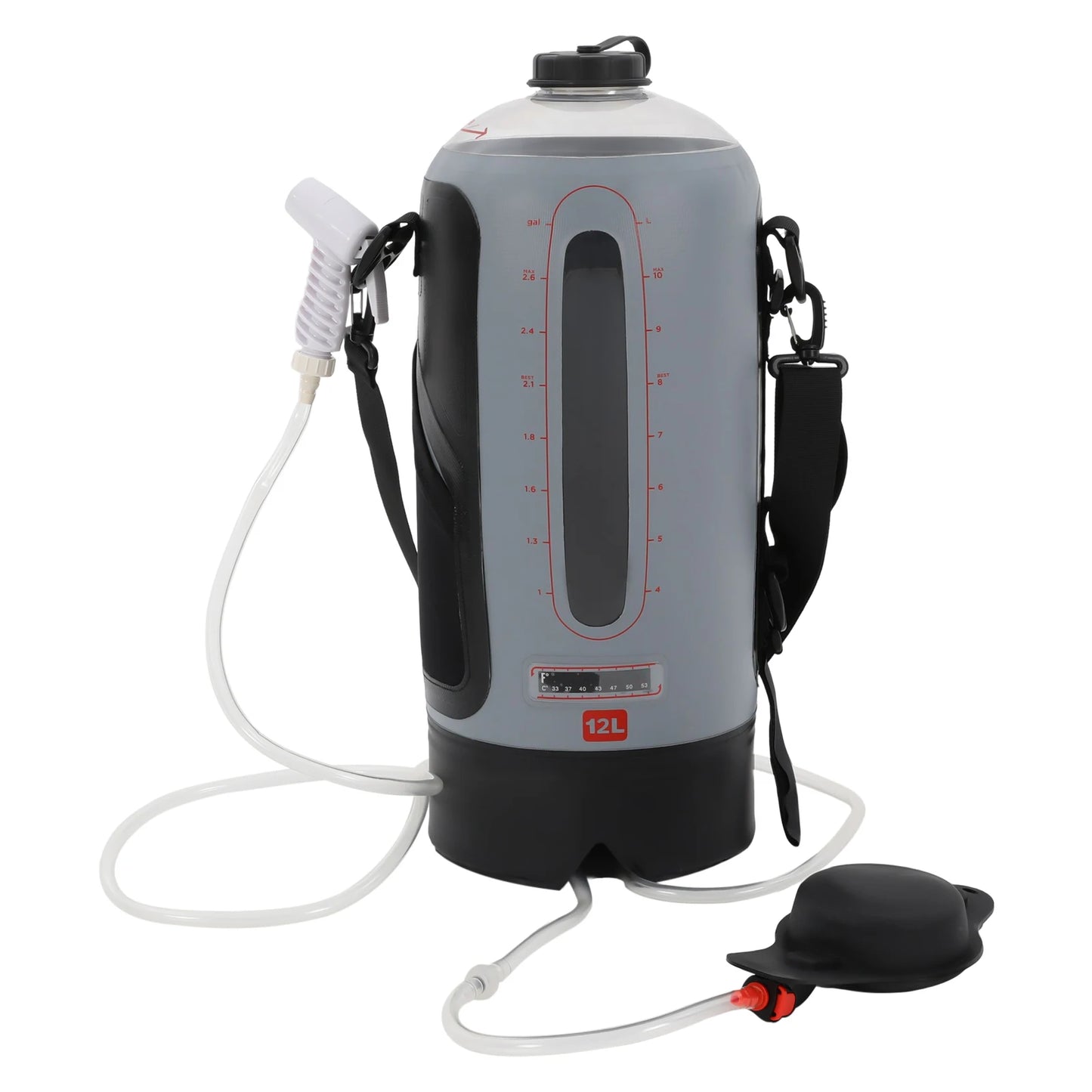Bymaocar Portable Camp Shower With Air Pump For Outdoor Bathing