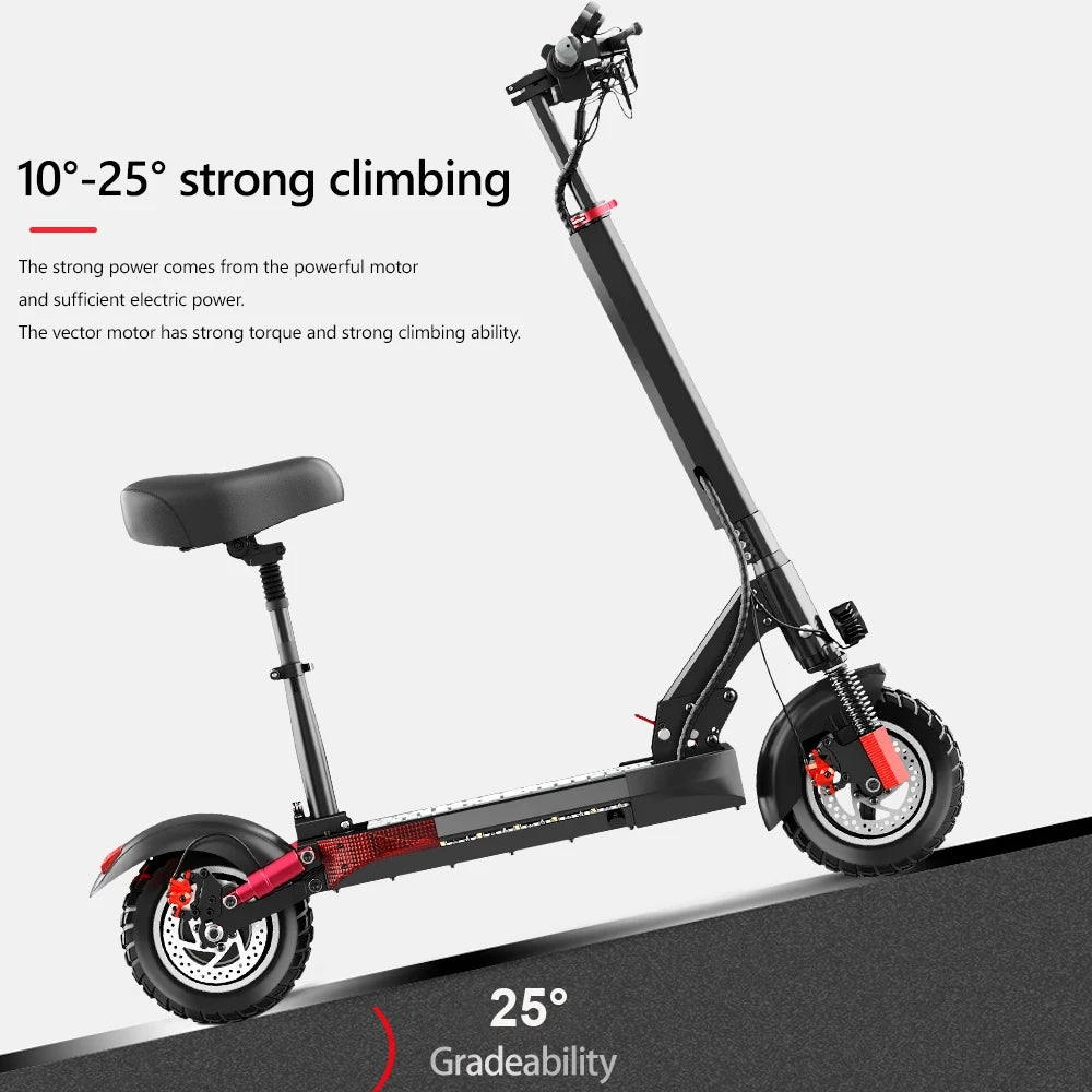 Ye M4 Pro Electric Scooter 800W Foldable With Seat For City Commuters 40 To 60km Range