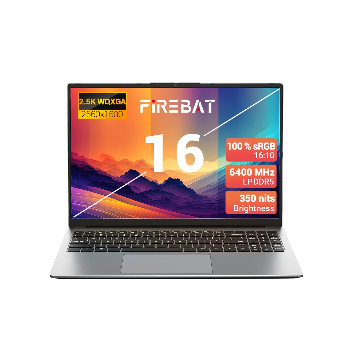 Firebat U6B 16 Inch AMD Ryzen 5 Laptop With Windows 11