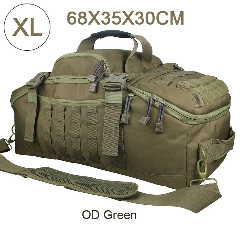 LQARMY Outdoor Tactical Backpack Molle Bag for Hiking Camping Travel