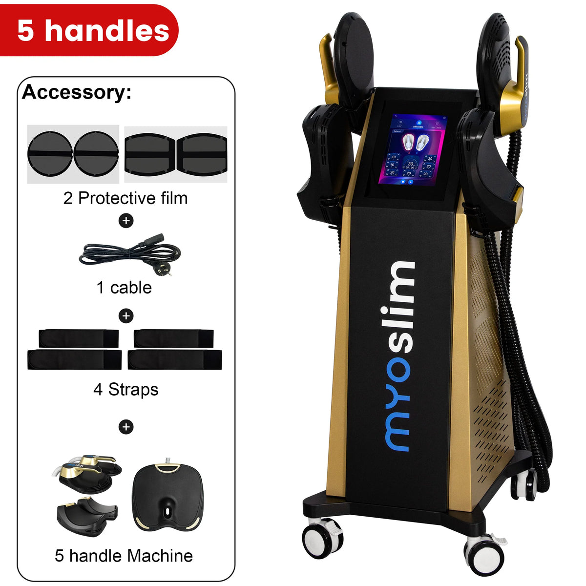 Myoslim RF NEO Slimming Machine EMS Body Sculpting Fat Burning EMSSLIM Nova Weight Loss Electromagnetic Muscle