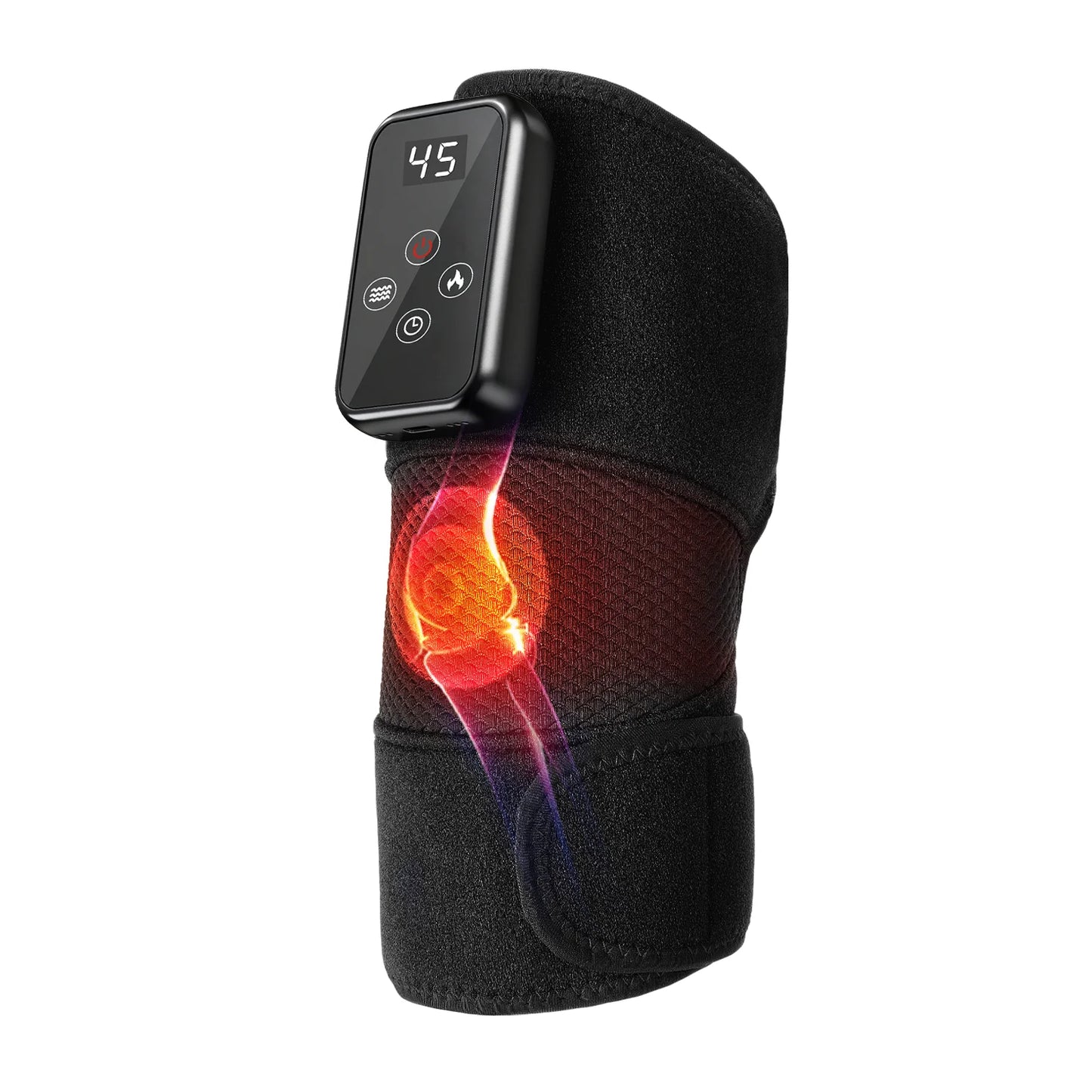 Leercon Heated Knee Massager With Vibration And Heat Therapy