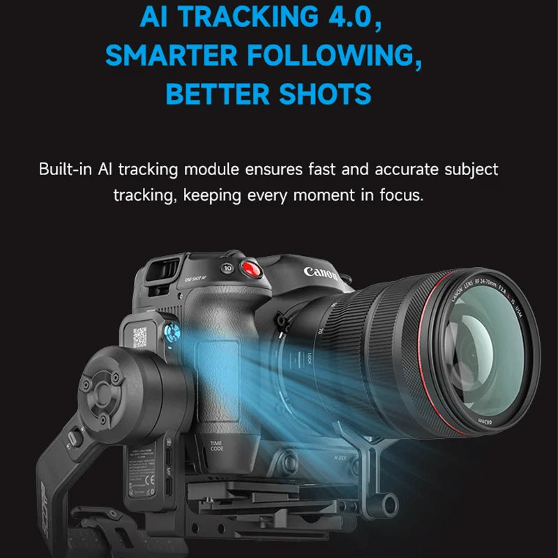 FeiyuTech SCORP C2 3-Axis Camera Gimbal With AI Tracking