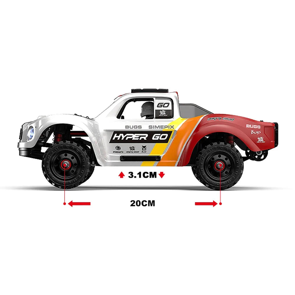 Hyper Go 4WD RC Car By Jyscend Brushless Gyro Off Road Truck 75kmh For RC Hobbyists