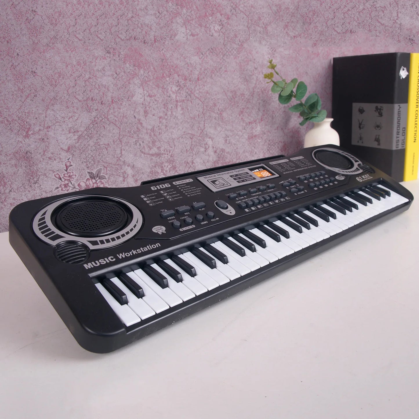 61 Key Digital Keyboard Electronic Piano For Beginners