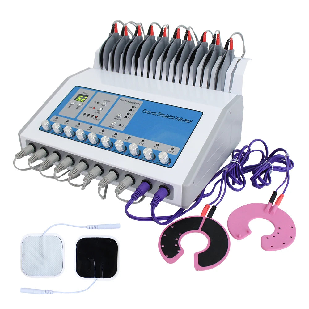 Electric Muscle Stimulator EMS Machine For Weight Loss And Cellulite Reduction By Yuet Win For Home Fitness Enthusiasts