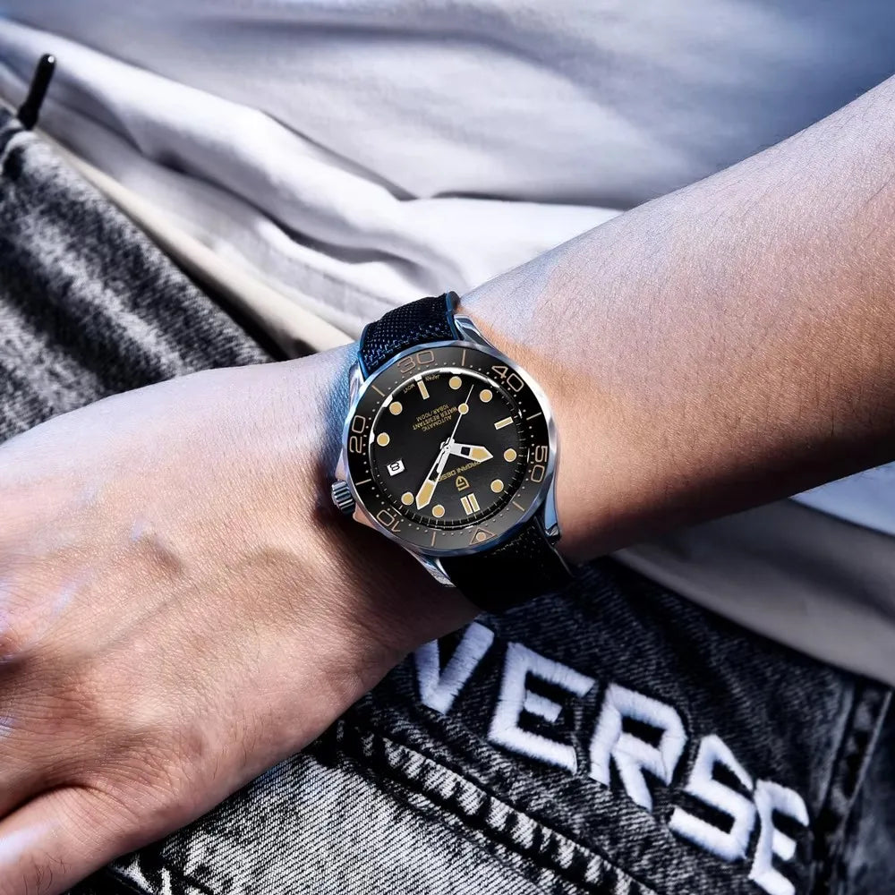 Pagani Design Automatic Men's Watch Sapphire Crystal Waterproof Luminous