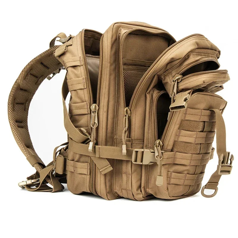 LQARMY Tactical Backpack Molle Assault Rucksack For Camping Hiking Travel