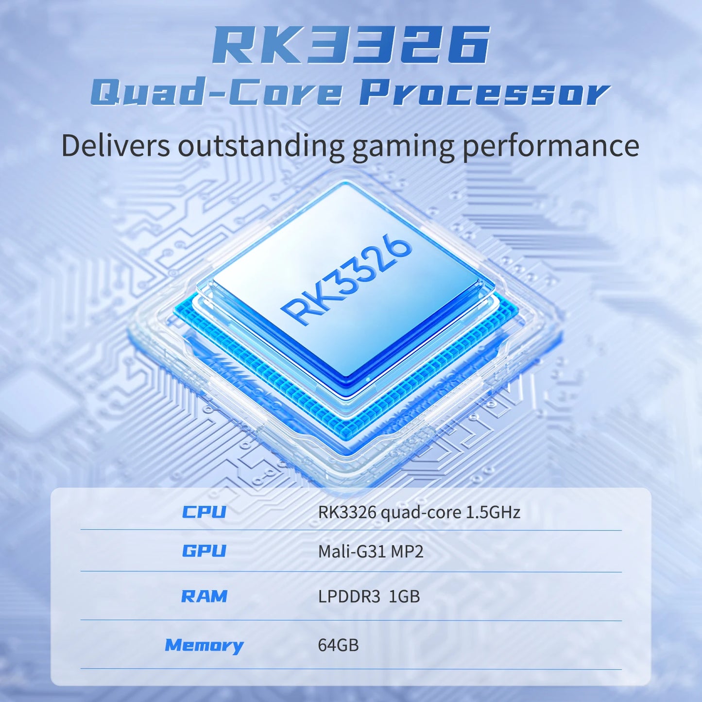 Coopreme G35 Retro Handheld Game Console RK3326 3200mAh Battery