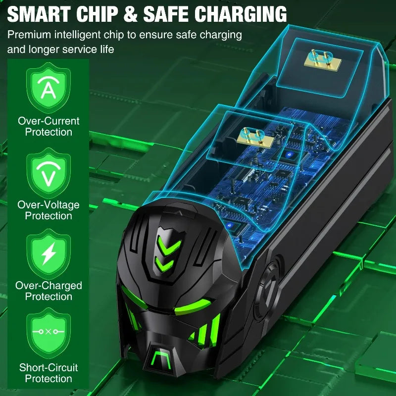 Beboncool 2x 5520mWh Rechargeable Battery For Xbox Controllers