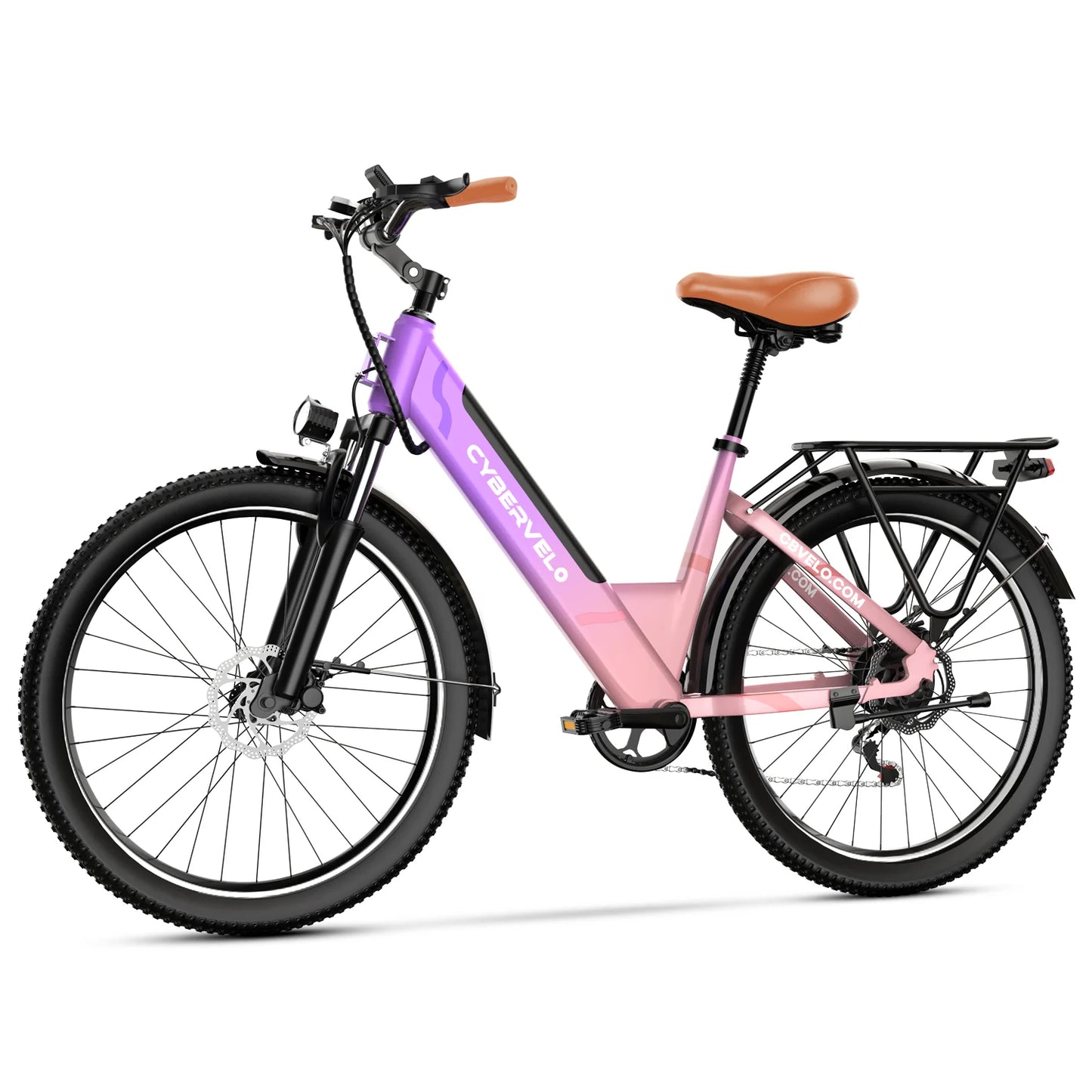 CYBERVELO Urban Commute Ebike Electric EK2 48V 1000W Motor