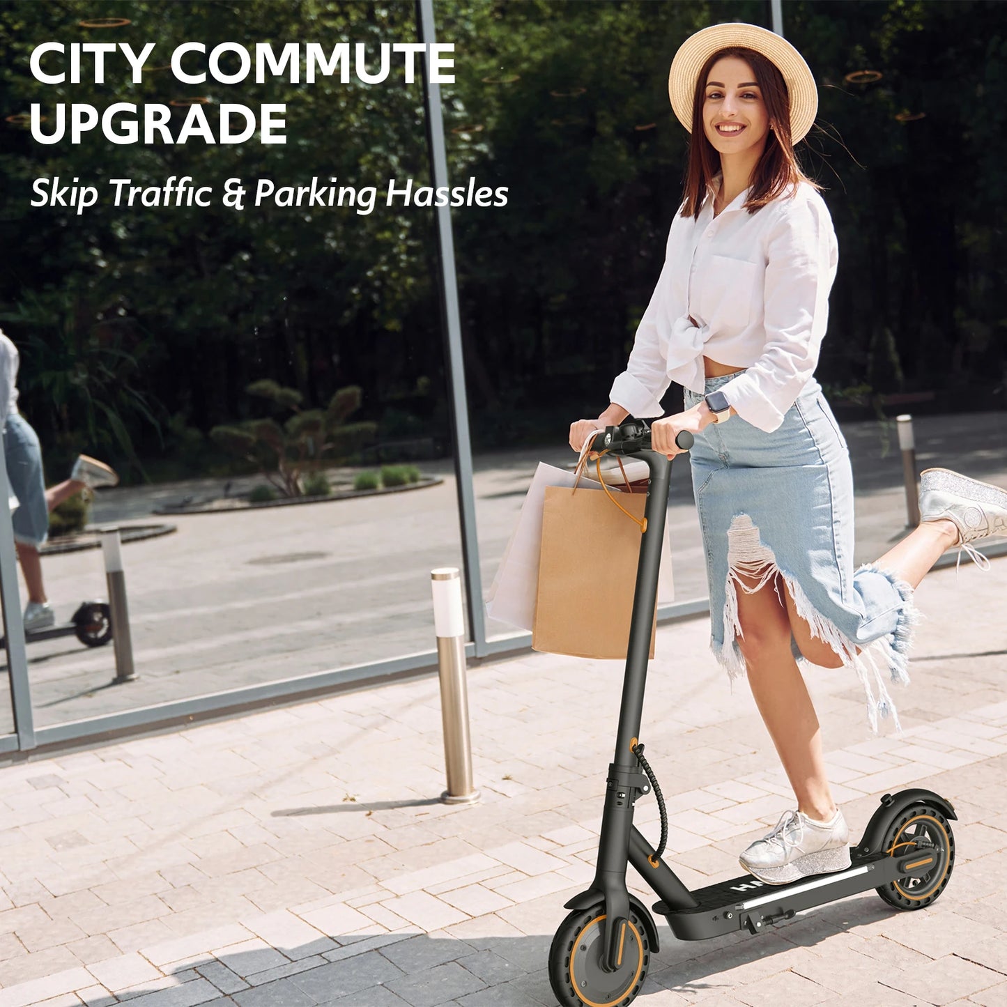 Osboo Electric Scooter For Adults With Suspension